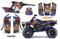 Preview: Ed-Hardy - Pirates Blau für Polaris Trailboss 330 04-09