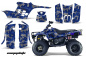 Preview: Camoplate Blau für Polaris Trailboss 330 04-09
