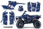 Preview: Camoplate Blau für Polaris Trailboss 330 04-09