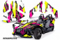 Preview: Retrospective Hintergrund = Pink, Designfarbe = Gelb für Polaris Slingshot SL15-23