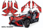 Preview: Metal Thunder Rot für Polaris Slingshot SL15-23