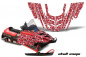 Preview: Skull Camo Rot für Polaris 700XC/800XCR/600RMK/Touring 99-03