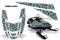 Preview: Urban Camo Teal Blau für Polaris Edge