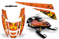 Preview: Meltdown Hintergrund = Orange, Designfarbe = Gelb für Polaris Edge