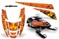 Preview: Meltdown Hintergrund = Orange, Designfarbe = Gelb für Polaris Edge