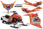 Preview: Ed-Hardy - LoveKills Rot für Polaris IQ Race 600 05-18