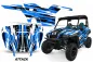 Preview: Attack Blue for Polaris General 2 Door 2016-2022