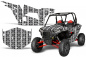 Preview: Argyle Silber für Polaris RZR 1000 XP 2 Türer 13-18