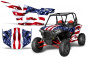 Preview: Stars and Stripes für Polaris RZR 1000 XP 2 Türer 13-18