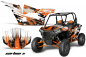 Preview: Carbon-X Orange für Polaris RZR 1000 XP 2 Türer 13-18