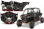 Preview: Bone Collector Schwarz für Polaris RZR 1000 XP 4 Türer 13-18