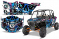 Preview: Frenzy Blau für Polaris RZR 1000 XP 4 Türer 13-18