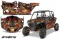 Preview: Firestorm Schwarz für Polaris RZR 1000 XP 4 Türer 13-18