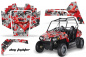 Preview: Dog Fighter Rot für Polaris RZR 170