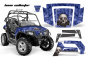 Preview: Bone Collector Blau für Polaris RZR 800/s 06-10
