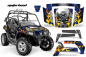 Preview: Motorhead Blau für Polaris RZR 800/s 06-10