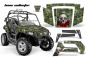 Preview: Bone Collector Grün für Polaris RZR 800/s 06-10