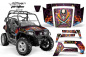 Preview: Ed-Hardy - Pirates Lila für Polaris RZR 800/s 06-10