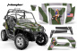 Preview: T-Bomber Grün für Polaris RZR 800/s 06-10