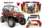 Preview: Motorhead Rot für Polaris RZR 800/s 06-10
