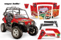Preview: Vegas Baller Rot für Polaris RZR 800/s 06-10