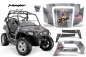 Preview: T-Bomber Silber für Polaris RZR 800/s 06-10
