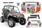 Preview: Vegas Baller Silber für Polaris RZR 800/s 06-10