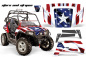 Preview: Stars and Stripes für Polaris RZR 800/s 06-10