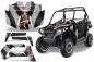 Preview: T-Bomber Schwarz für Polaris RZR 800/s 11-14