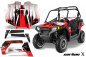 Preview: Carbon-X Rot für Polaris RZR 800/s 11-14