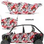 Preview: Camoplate Rot für Polaris RZR 900S/1000S 4 Türer 15-20