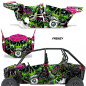 Preview: Frenzy Grün für Polaris RZR 900S/1000S 4 Türer 15-20