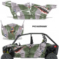 Preview: P40-Warhawk Grün für Polaris RZR 900S/1000S 4 Türer 15-20