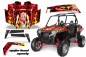 Preview: Motorhead-Mandy Rot für Polaris RZR 900XP 11-14