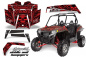 Preview: Skulls N Hammers Rot für Polaris RZR 900XP 11-14