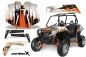 Preview: Carbon-X Orange für Polaris RZR 900XP 11-14
