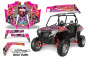 Preview: Ed-Hardy - LoveKills Pink für Polaris RZR 900XP 11-14