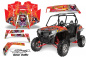 Preview: Ed-Hardy - LoveKills Rot für Polaris RZR 900XP 11-14