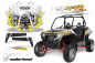 Preview: Motorhead Weiß für Polaris RZR 900XP 11-14