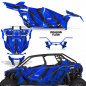 Preview: Dragon Flow Blau für Polaris RZR Pro XP 4 Türer 20-24