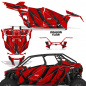 Preview: Dragon Flow Rot für Polaris RZR Pro XP 4 Türer 20-24
