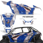 Preview: P40-Warhawk Blau für Polaris RZR Pro XP 4 Türer 20-24