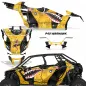 Preview: P40-Warhawk Gelb für Polaris RZR Pro XP 4 Türer 20-24
