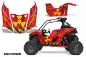 Preview: Meltdown Background = Red, Design color = Yellow for Polaris RZR RS1