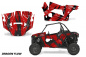 Preview: Dragon Flow Rot für Polaris RZR Turbo 1000 2 Türer 19-23