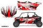 Preview: Carbon-X Rot für Polaris RZR XP EPS 1000 4 Türer 19-23