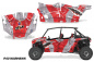 Preview: P40-Warhawk Rot für Polaris RZR XP EPS 1000 4 Türer 19-23