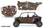 Preview: Slash Camo Rot für Polaris RZR XP EPS 1000 4 Türer 19-23