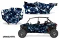 Preview: Apokalyptik Blau für Polaris RZR XP EPS 1000 4 Türer 19-23