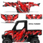Preview: Metal Thunder Rot für Polaris Ranger 1000 XP 18-24